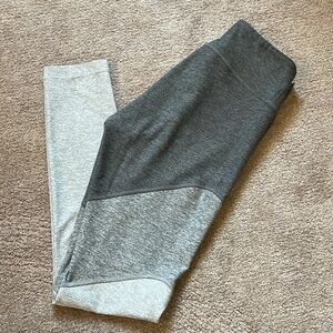 Outdoor Voices Tri Tone Gray Leggings Size Small